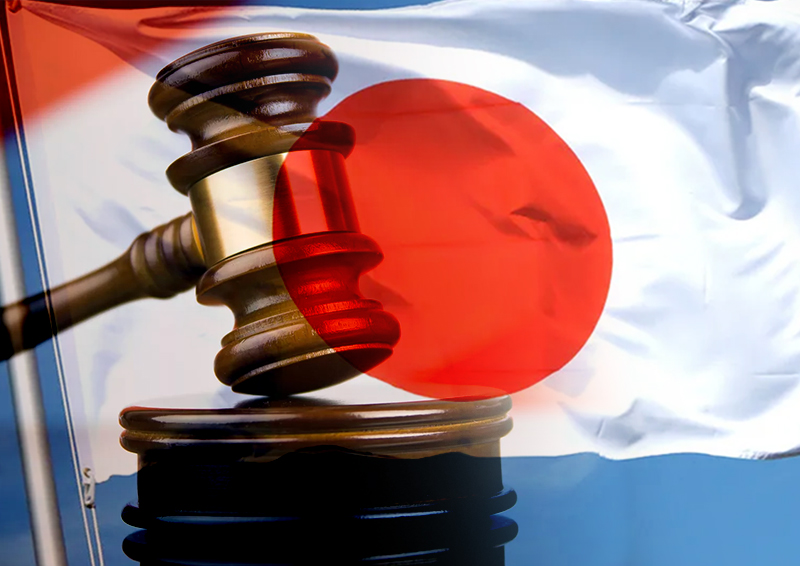 Country court. Суд в Японии.