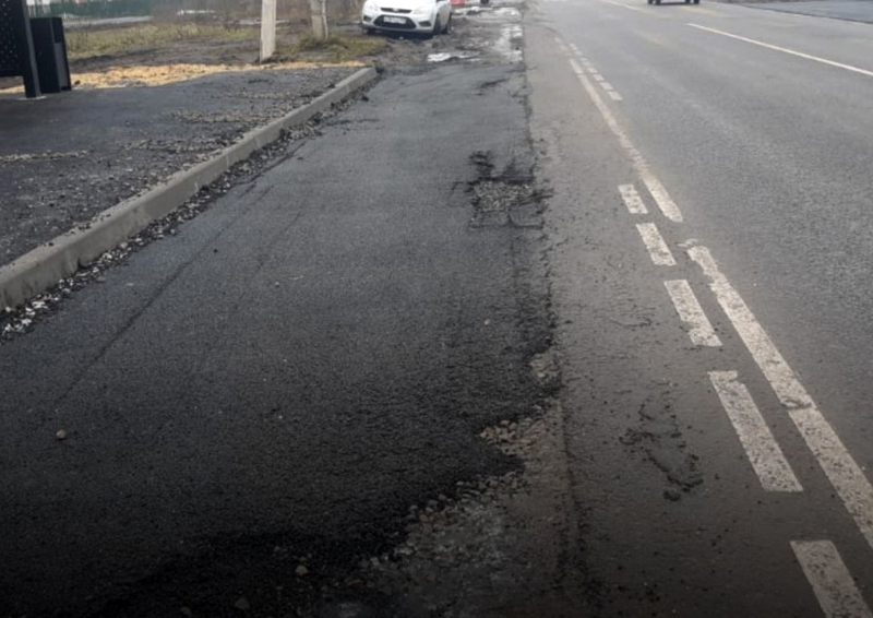В Тамбовской области начала разрушаться дорога, отремонтированная в прошлом году за 1,5 млрд рублей